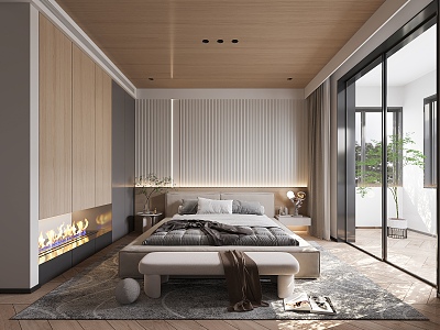 Modern Bedroom model