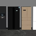 Various Styles Refrigerators In Gray Silver Beige White With Double Multi Door And Digital Screen