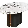 Elegant Marble Coffee Tables With Black Base Gold Accents Tray With Book And Decorative Spheres