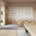Modern Cafe 3d model