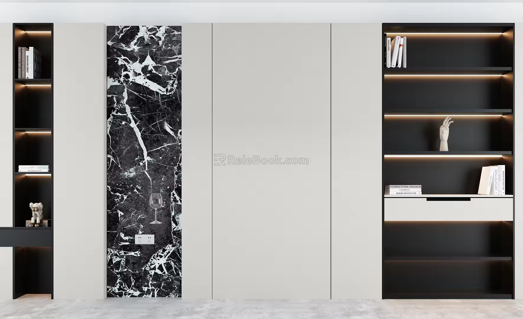 Decorative cabinet 3d model