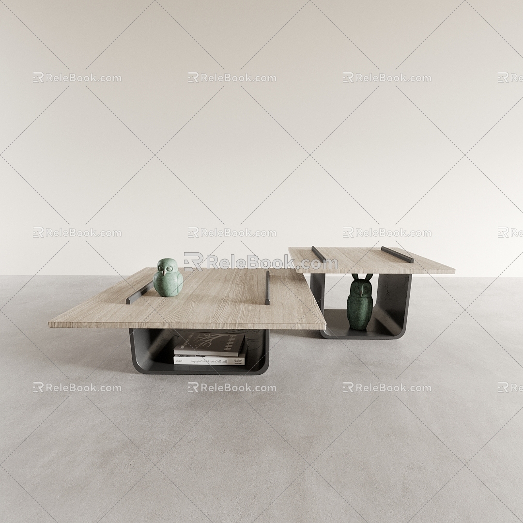 Side Table Round Table Tea Table Square Table Low Table Corner Table 3d model