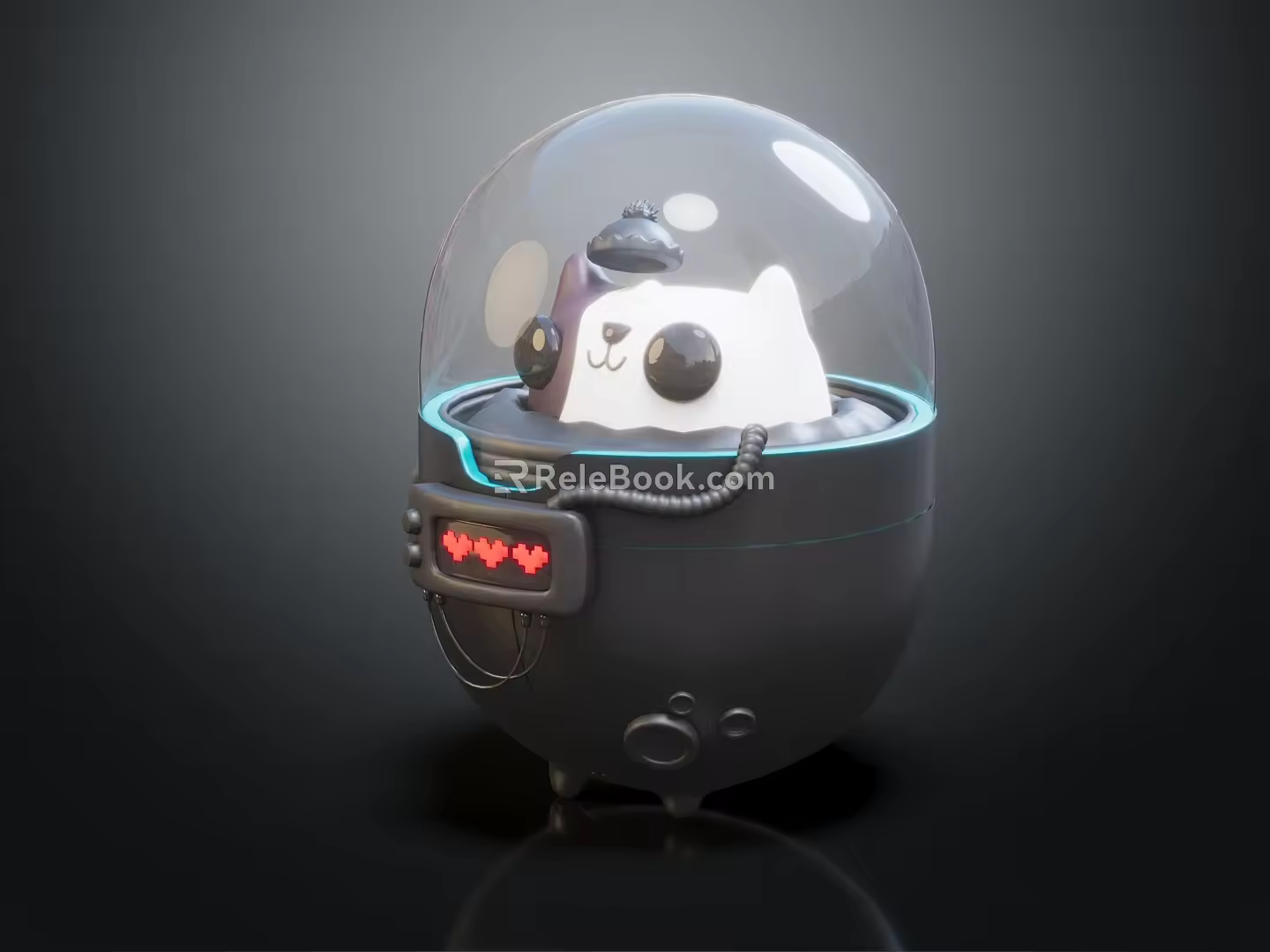 Modern robot cartoon robot toy hand 3d model