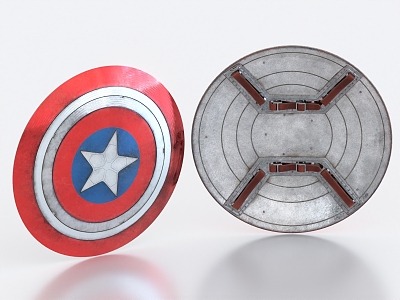 Captain America Shield 3d model