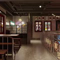 Chinese Hotpot Skewer Restaurant Featuring Refrigerated Display Cases Shelves And Convenience Store Area