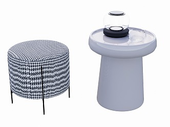 Simple Side Table 3d model