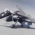 Unmanned Interceptor 3d model