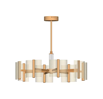 Light Luxury Chandelier Metal Chandelier Acrylic Chandelier for Living Room Chandelier 3d model