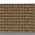 New Chinese background wall solid wood background wall random square background wall sofa background wall 3d model