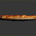 Freshly Baked Pizza With Golden Crust Cherry Tomatoes Basil And Melted Cheese