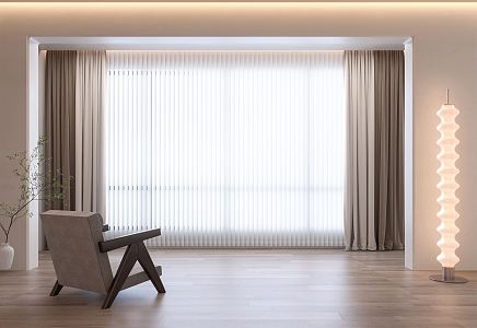 Modern venetian blinds curtain dream venetian blinds 3d model