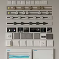 Modern Switch Socket 3d model