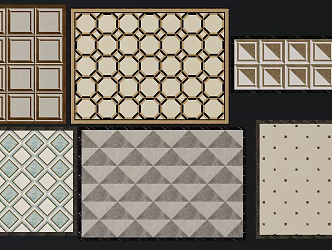 Jane European floor tile floor tile parquet marble parquet stone parquet 3d model