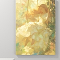 Decorative Painting Figure Painting Landscape Painting Animal Painting 3d model