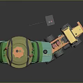Heavy Duty Functional Tanker Truck With Large Storage Tank And Multiple Wheels