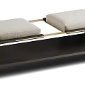 Modern Sofa Bench Various Designs With Upholstered Seats And Unique Frames 3d model