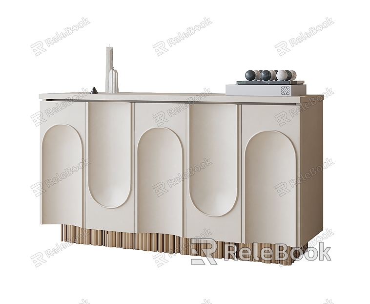 Modern Entrance Cabinet model