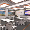 Modern Liquor Tobacco Store With Shelves Product Displays And Lighting