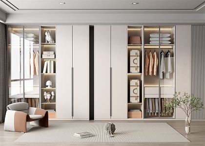 Modern wardrobe 3d model