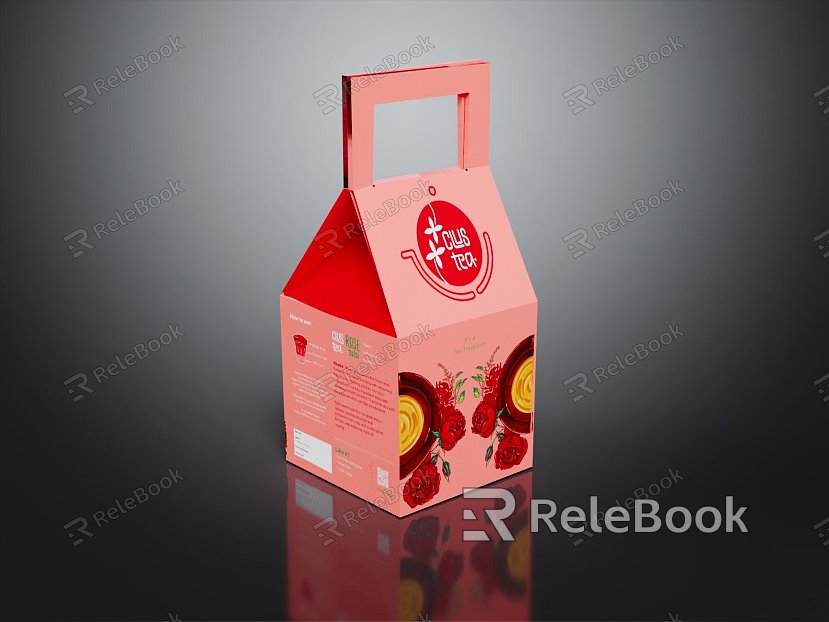 Modern Beverage Beverage Bottle Beverage Can Fruit Juice Fruit Juice Drink model