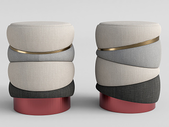 modern sofa stool pier 3d model