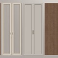 Modern Door Panel Wall Panel Cabinet Door 3d model