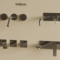 Poliform Modern Wall Mounted Faucets With Sleek Design And Varied Styles