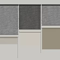 Modern roller shutter 3d model