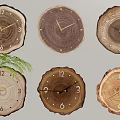 clock wall clock 3d model