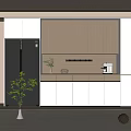 Modern Luxury Wine Cabinet with Glass Doors and Wooden Storage for Home Bar