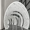 Modern Time Tunnel 3d model