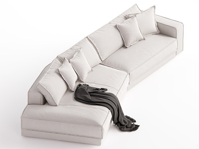 Modern Multiplayer Sofa 3d model