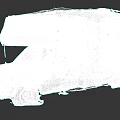 Old Worn Out Camper Van With White Brown Stripes Rusty Tires And Raised Roof Section