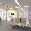Hospital Outpatient Clinic Waiting Area With Modern Design Natural Light And Comfortable Seats