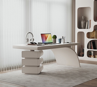 Modern Desk 3d model