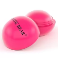 VIC BEAR Pink Spherical Containers with Smooth Glossy Surface and Brand Logo