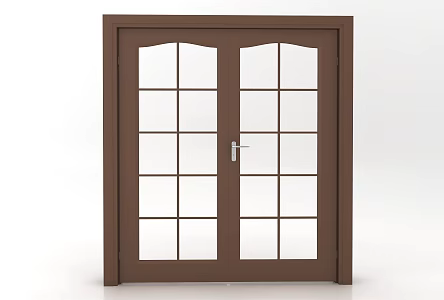 Modern child-mother door 3d model