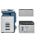 Modern printer combination 3d model