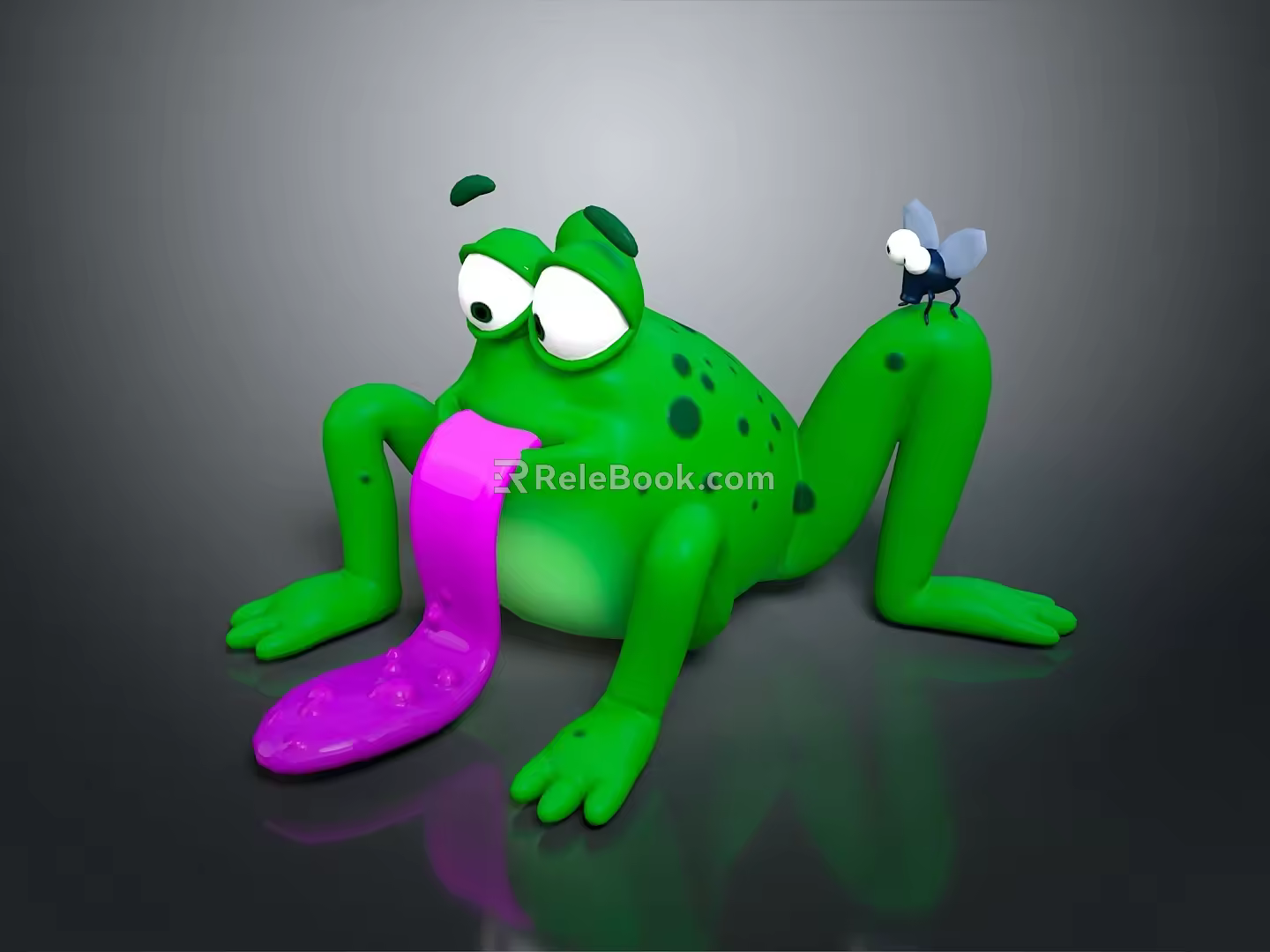 Frog Poison Frog Game Frog Reptile Cold Blooded Animal Reptile 3d model