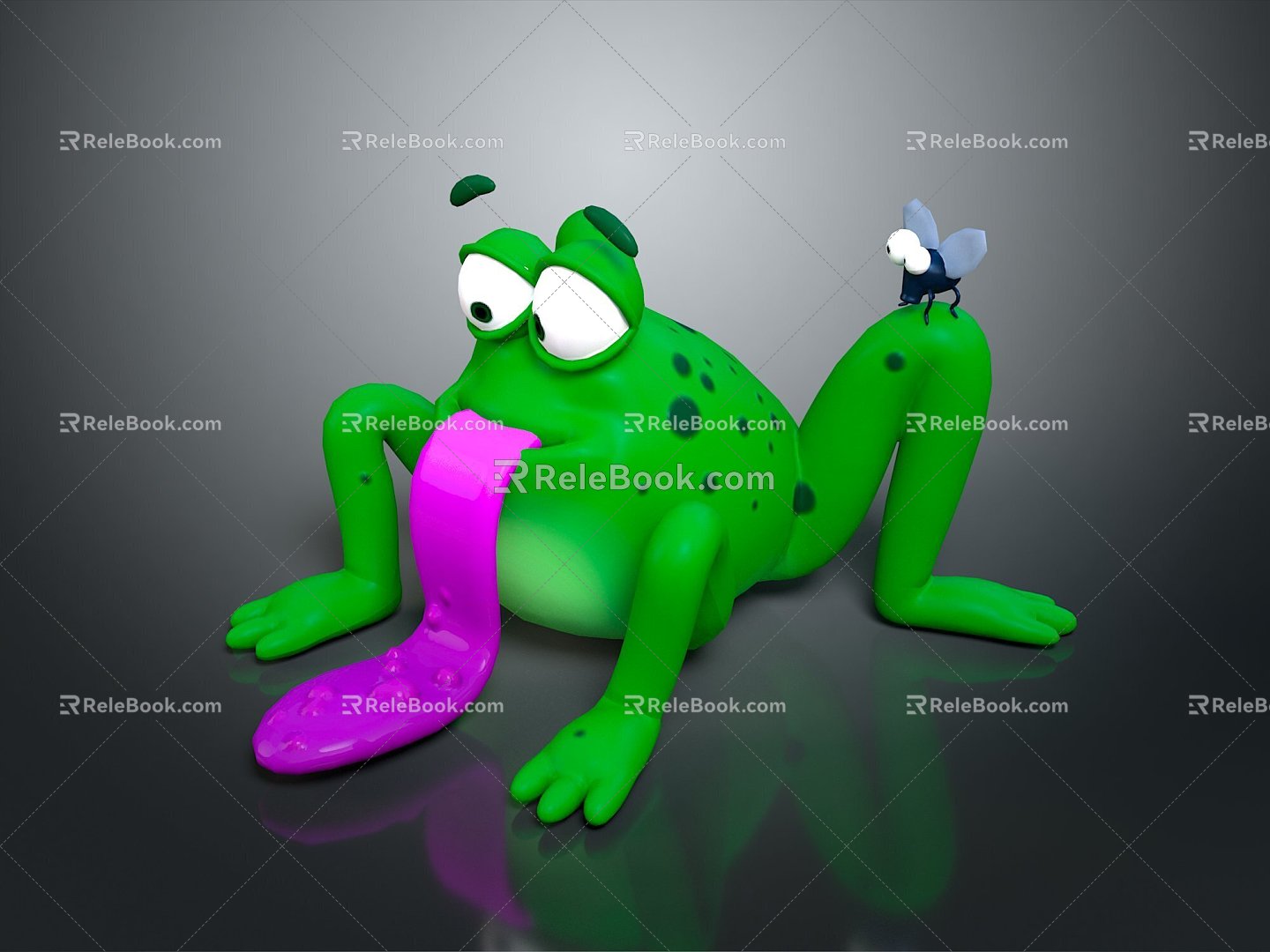 Frog Frog Frog Poison Frog Game Frog Reptile Cold Blooded Animal Reptile Reptile 3d model