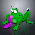 Frog Poison Frog Game Frog Reptile Cold Blooded Animal Reptile 3d model