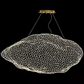 LED cloud chandelier series 3d model