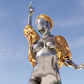 Modern Robot Atomic Heart Twin Dancing Mechanical Ji Female Robot Su-style Aesthetic Robot 3d model