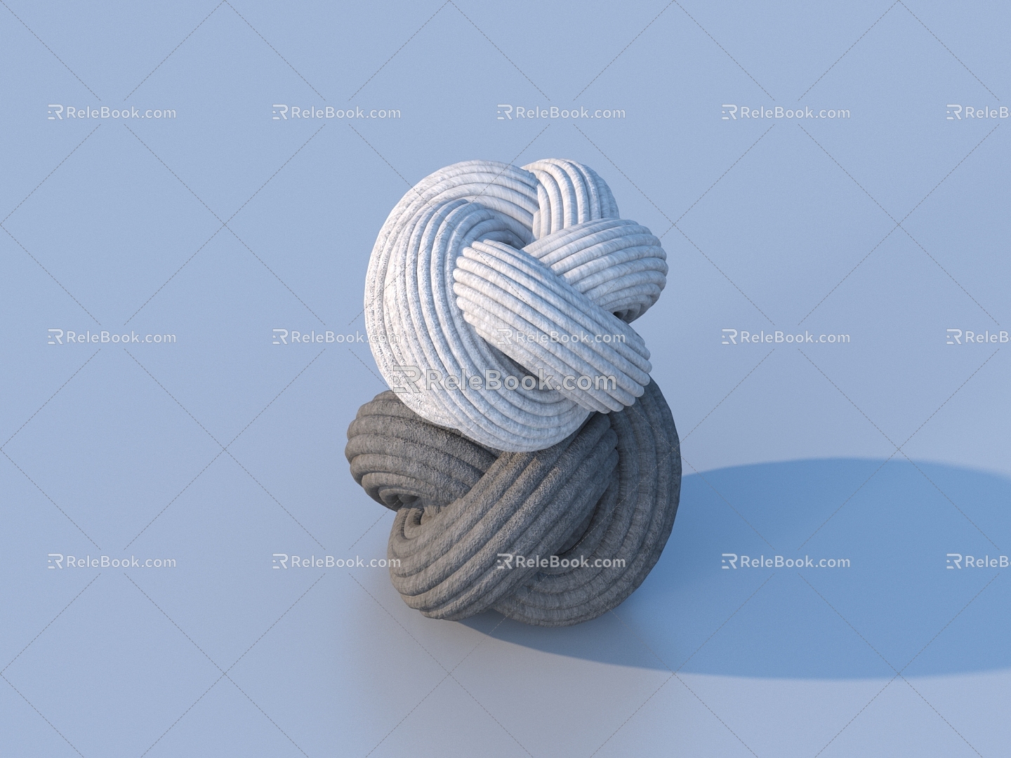 Wool ball Wool ball art ornaments 3d model