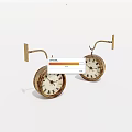 Old clock clock 3d model
