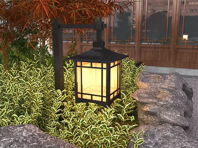 New garden light lawn lamp 3d model
