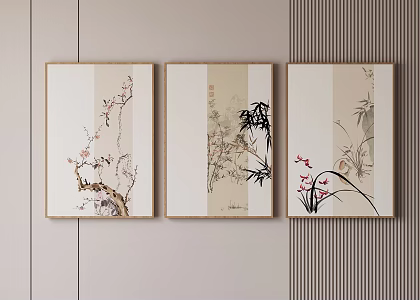 Hanging picture 3d model