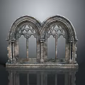 windows old windows old windows old windows antique windows classical windows gatehouse 3d model