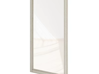 Modern Framed Wall Mounted Mirror For Home Interior Decoration 3d model