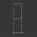 Industrial Scaffolding Equipment With Metal Frame And Wooden Planks For Construction